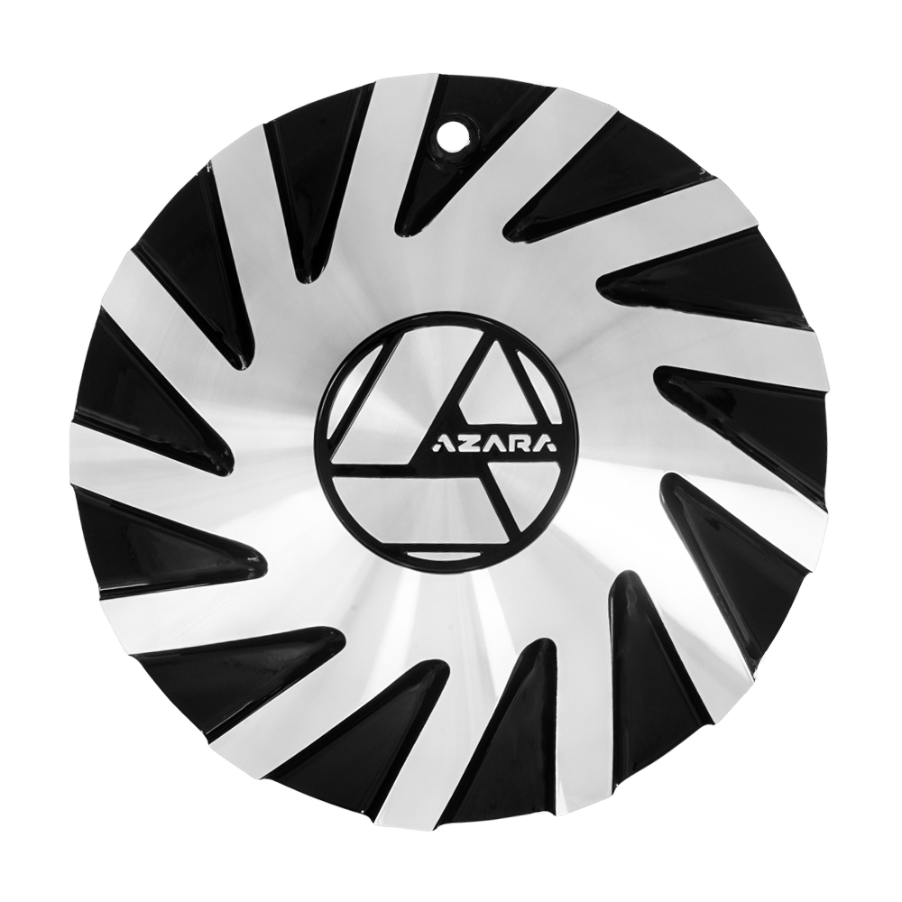 AZA-517 Cap Machined For Black Machined 20", 22", 24" Wheels.