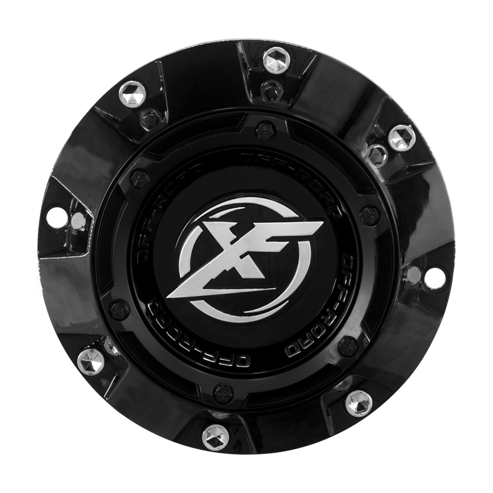 XF Cap Black for Gloss Black Milled XF-204, XF-211, XF-218, XF-219