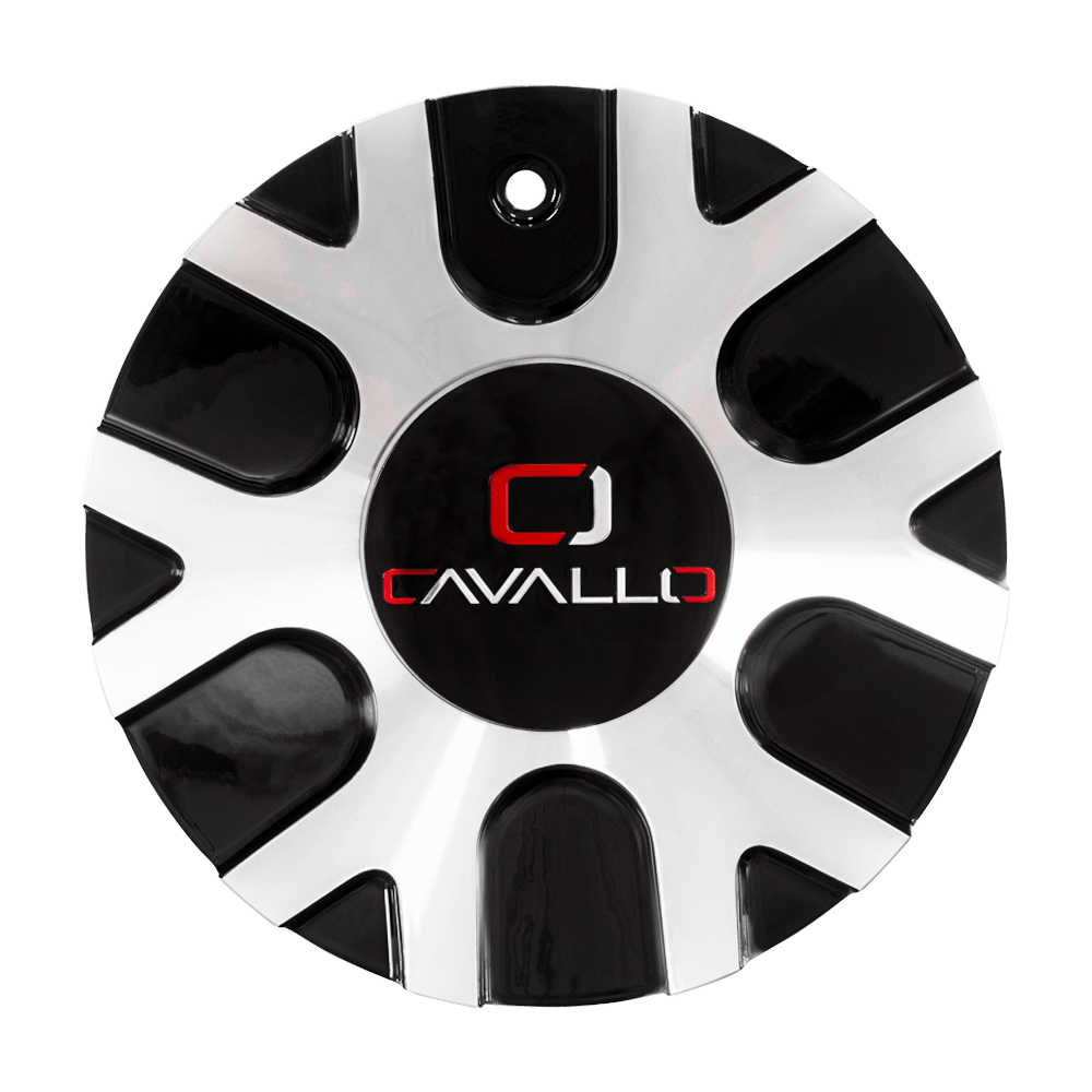 CLV-20 Cap Machined For Black Machined 20", 22", 24"Wheels.