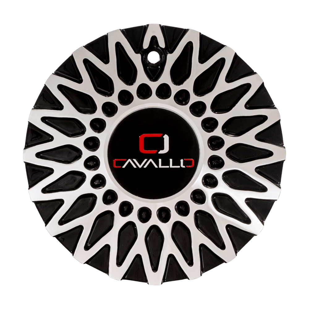 CLV-40 Cap Machined For Black Machined 20", 22" Wheels.
