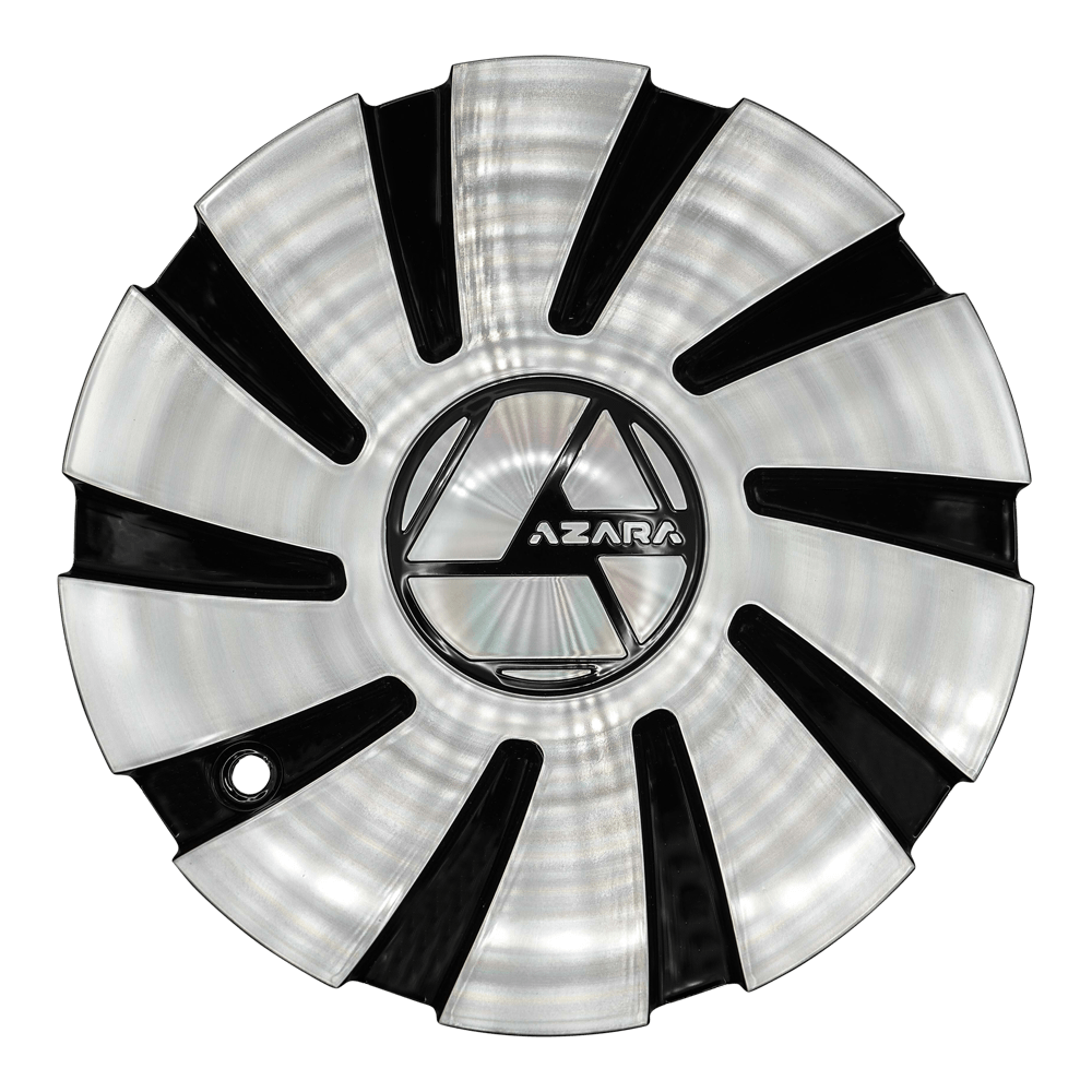 AZA-531 Cap Machined For Black Machined For 18", 20", 22", 24", 26", 28", 30" Wheels.