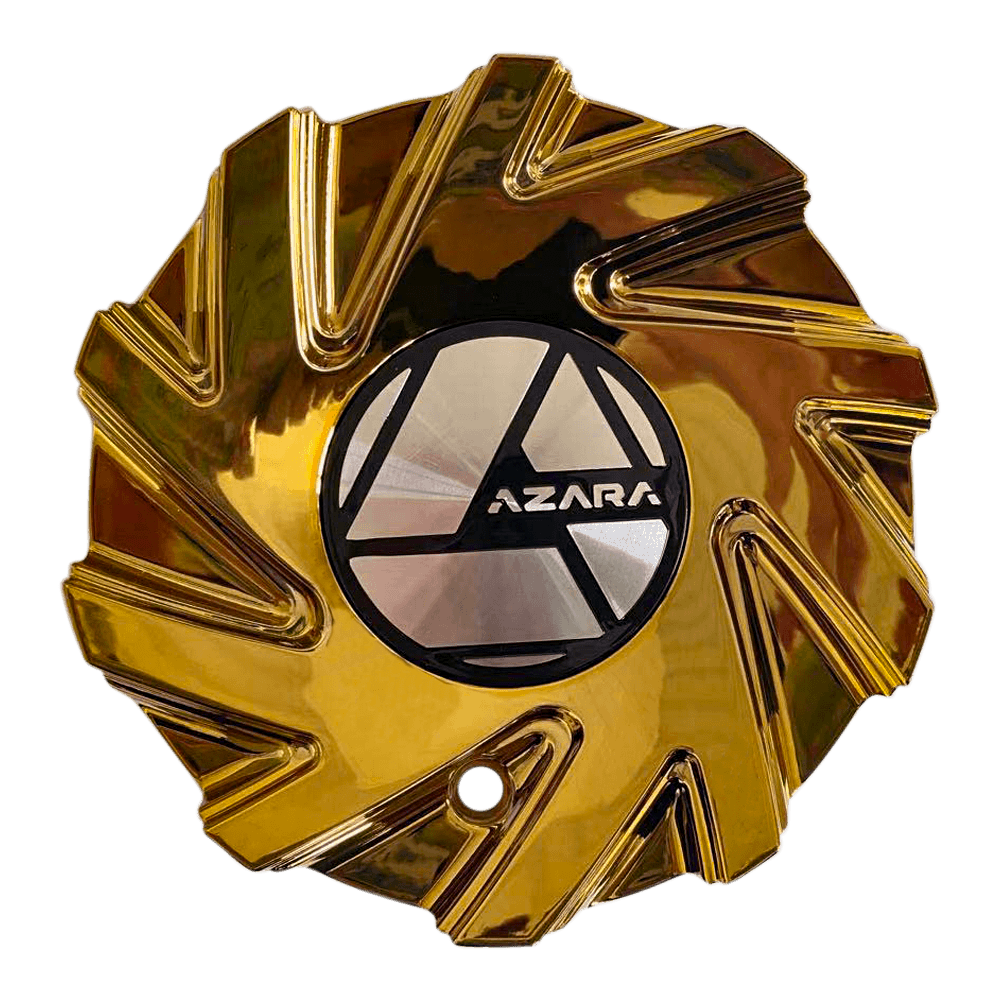 AZA-540 Cap Gold For Nano Gold For 18", 20", 22", 24", 26", 28", 30" Wheels.