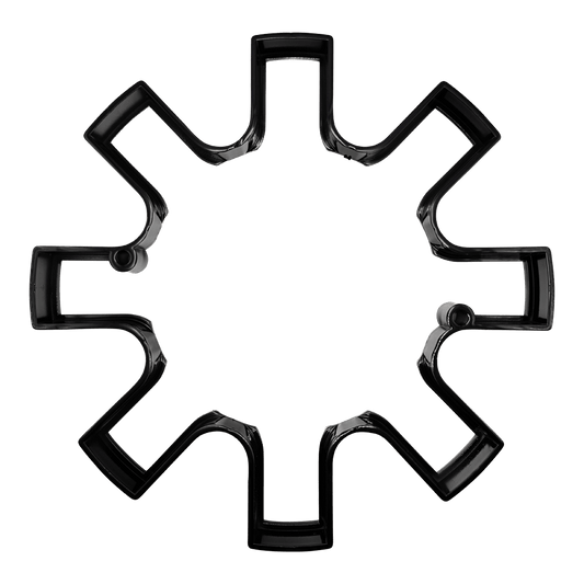 Disc Black for Cap "CAP0249A-8H-B". XF-230, XF-231, XF-232, XF-233, XF-234, XF-235, XF-236, XF-237, XF-238, XF-239, XF-240 For BM/ BMR/ GBM/ GBRM/ GBZM/ BMTDT/ GBUDT 20", 22", 24", 26" 8x lug wheel;