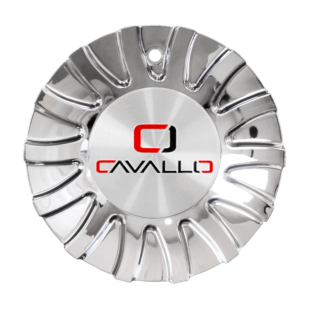 CLV-43 Cap Chrome For Chrome 18", 20" Wheels.