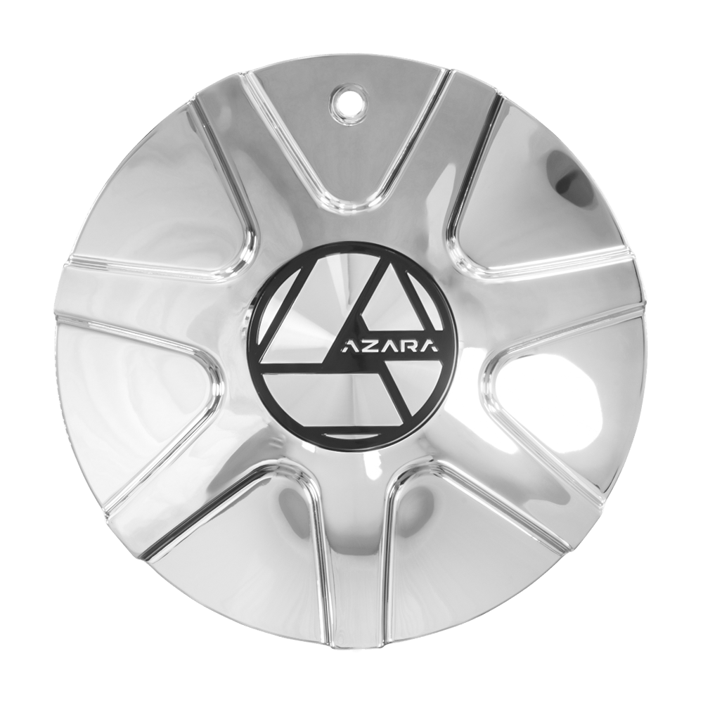 AZA-512 Cap Chrome For Chrome/Nano Chrome 20", 22", 24" Wheels.