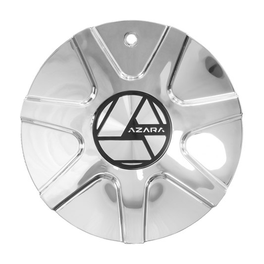 AZA-512 Cap Chrome For Chrome/Nano Chrome 20", 22", 24" Wheels.