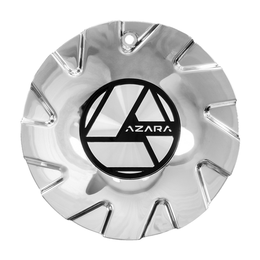 AZA-510 Cap Chrome For Chrome/Nano Chrome 20", 22", 24" Wheels.