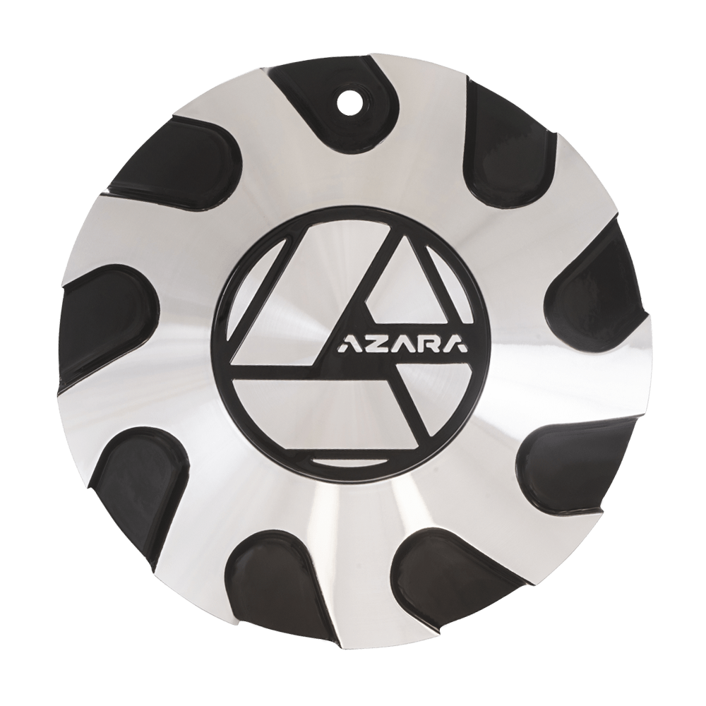 AZA-514 Cap Machined For  Black Machined  20", 22", 24" Wheels.