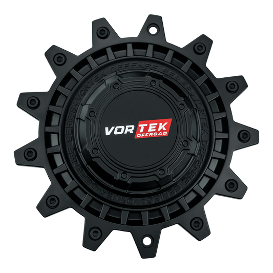 VRD-703 Cap Matte Black For Matte Black 17", 18", 20", 22" 5x lug & 6x lug & 8x lug wheel