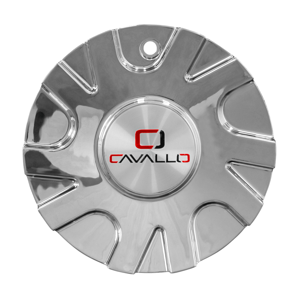 CLV-38 Cap Chrome For Chrome 20", 22" Wheels.