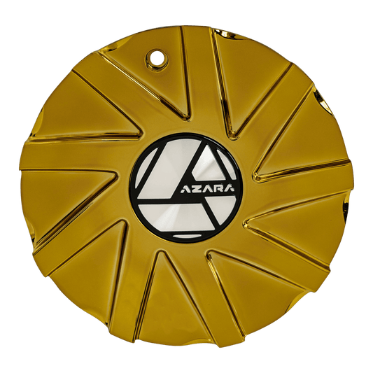 AZA-527 Cap Gold For Nano Gold For 18", 20", 22" Wheels.