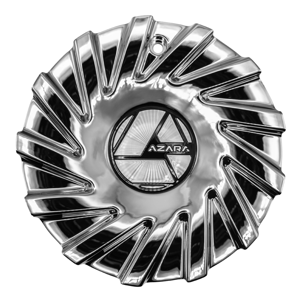 AZA-517 Cap Chrome For Chrome/Nano Chrome 20", 22", 24" Wheels.