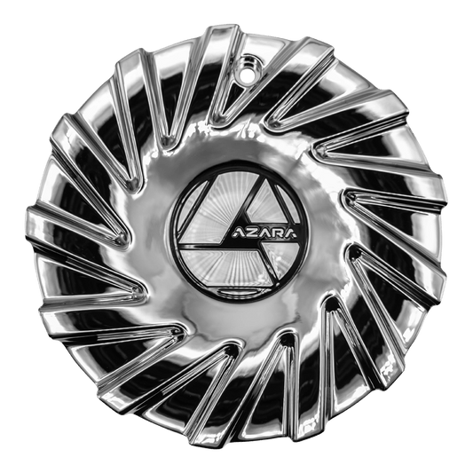 AZA-517 Cap Chrome For Chrome/Nano Chrome 20", 22", 24" Wheels.