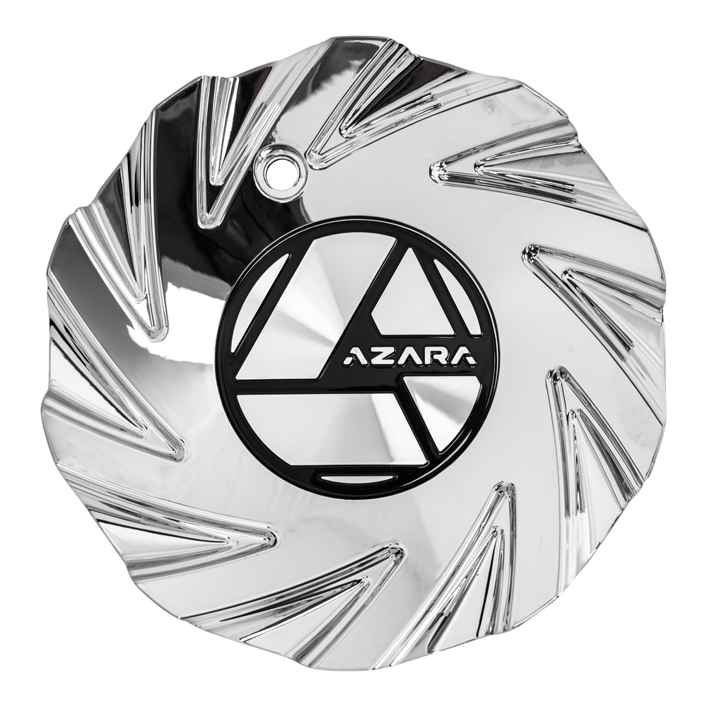 AZA-536 Cap Chrome For Nano Chrome and Chrome For 18", 20", 22", 24", 26", 28", 30" Wheels.