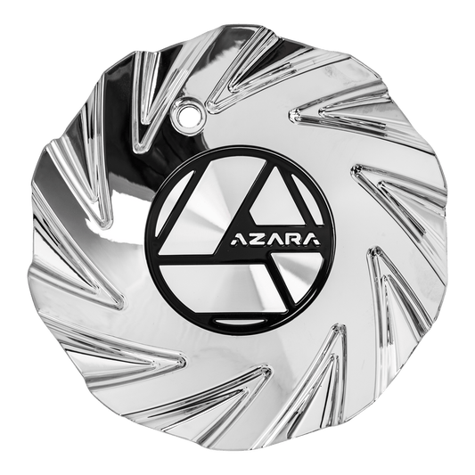 AZA-536 Cap Chrome For Nano Chrome and Chrome For 18", 20", 22", 24", 26", 28", 30" Wheels.