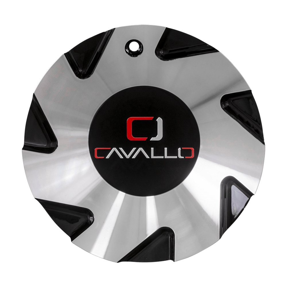 CLV-29 Cap Machined For Black Machined 20", 22", 24"Wheels.