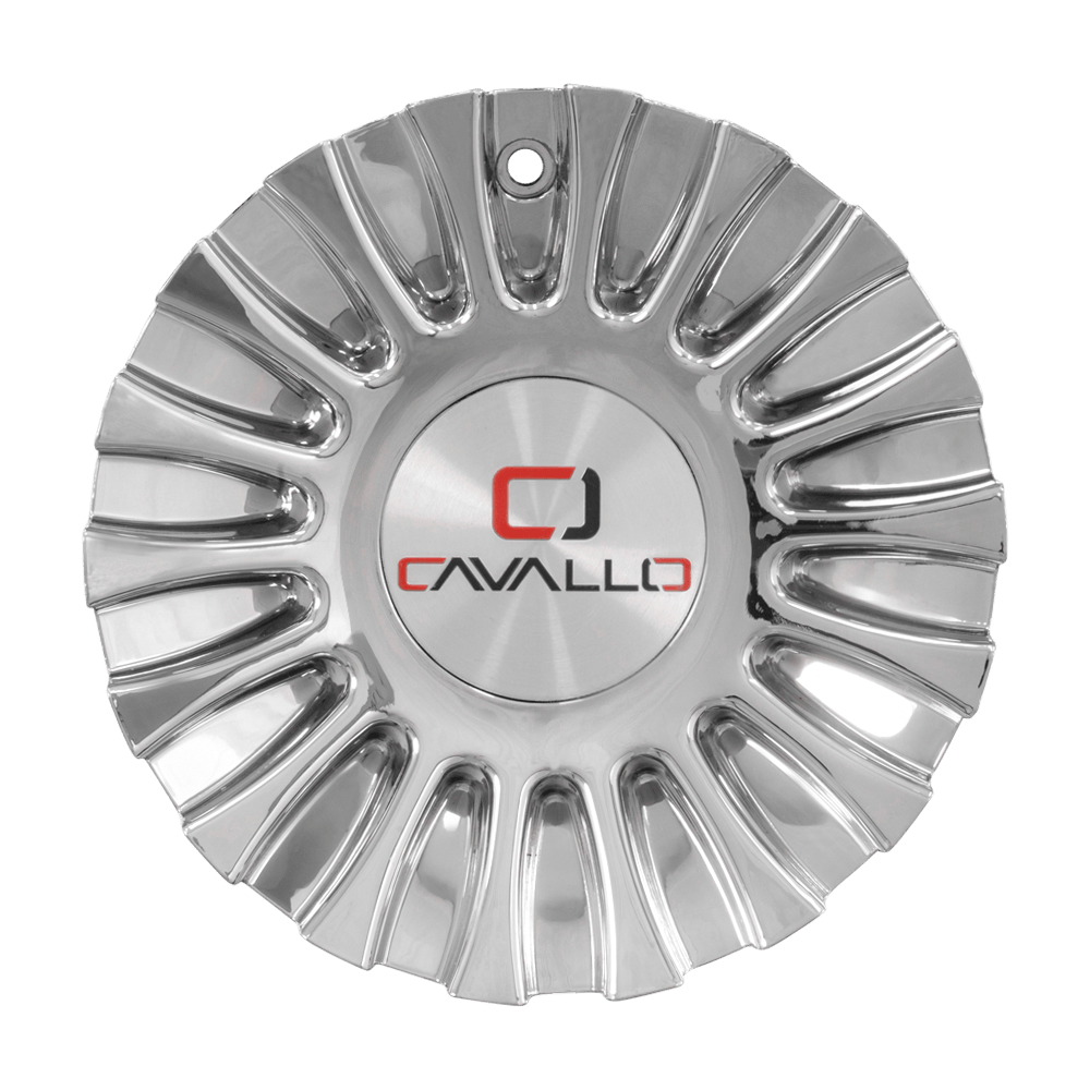 CLV-34 Cap Chrome For (Nano)Chrome 20", 22", 24", 26"Wheels.