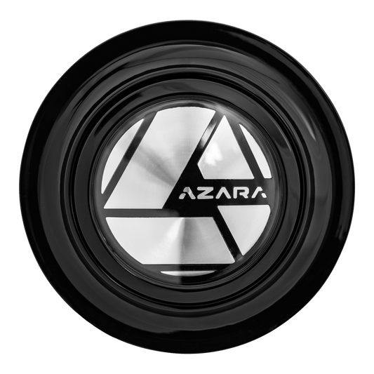 AZX-101, AZX-102, AZX-103 Cap Black For Gloss Black/Gloss Black & Milled (AZX-102 Gloss Black & Machined) 22x9.5, 24", 26", 28", and 30" wheels.