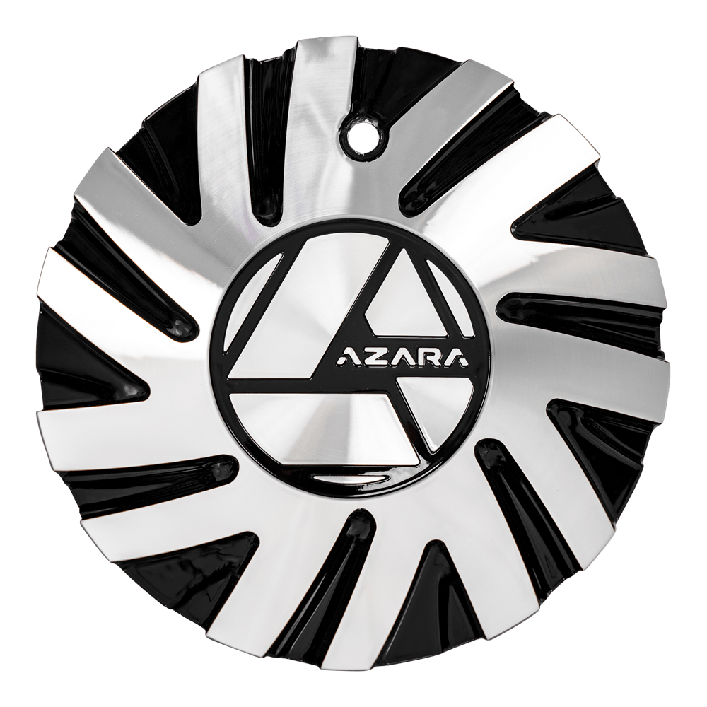 AZA-541 Cap Machined For Gloss Black For 18", 20", 22" Wheels.