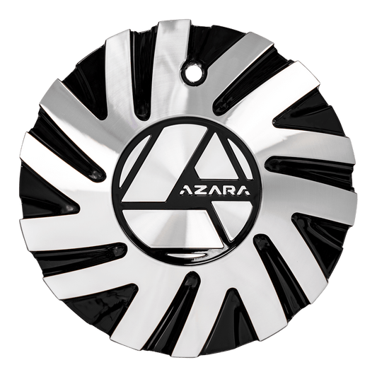 AZA-541 Cap Machined For Gloss Black For 18", 20", 22" Wheels.