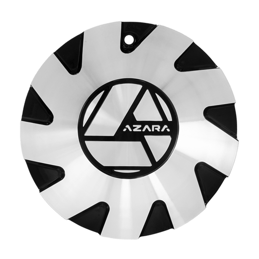 AZA-510 Cap Machined For Black Machined 20", 22", 24" Wheels.