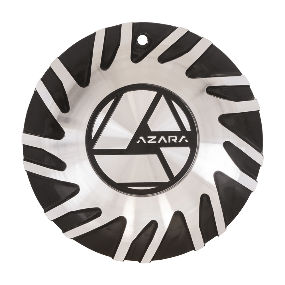 AZA-516 Cap Machined For Black Machined 20", 22", 24" Wheels.