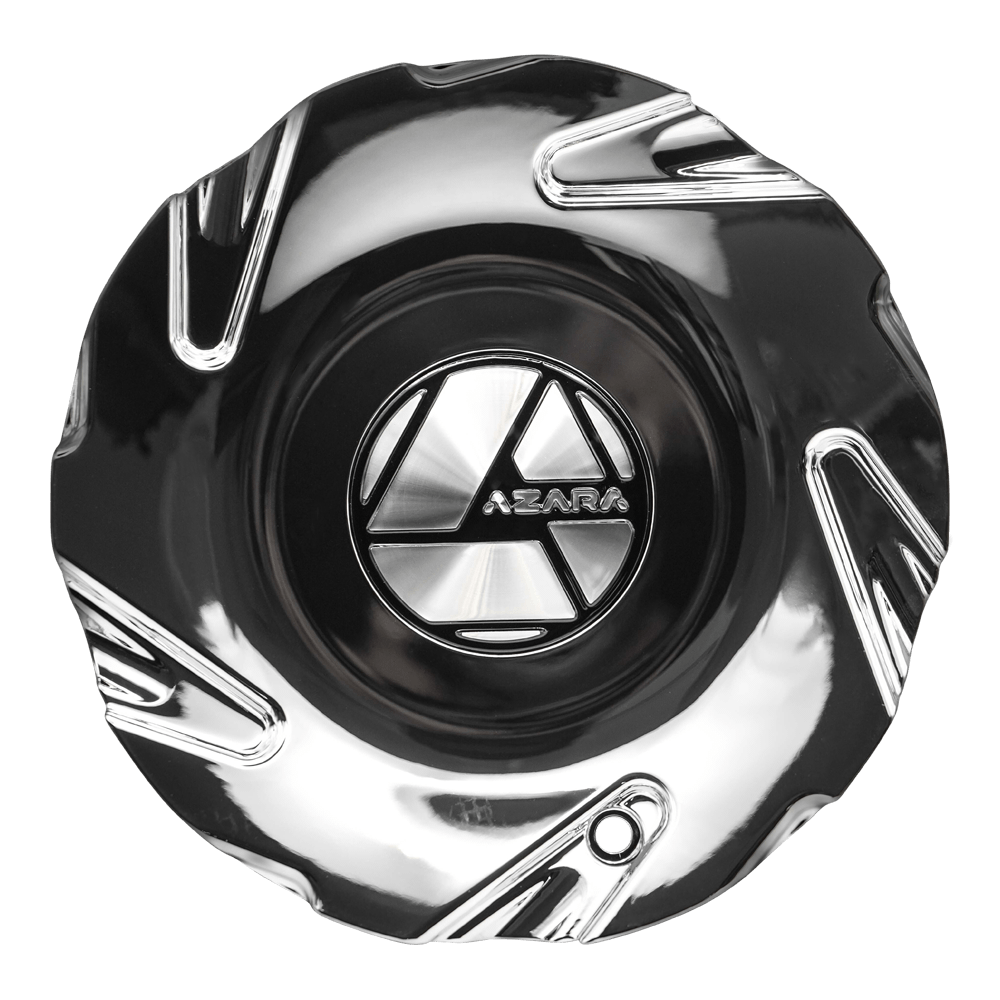 AZA-529 Cap Chrome For Chrome /Nano Chrome For 18", 20", 22", 24" Wheels.