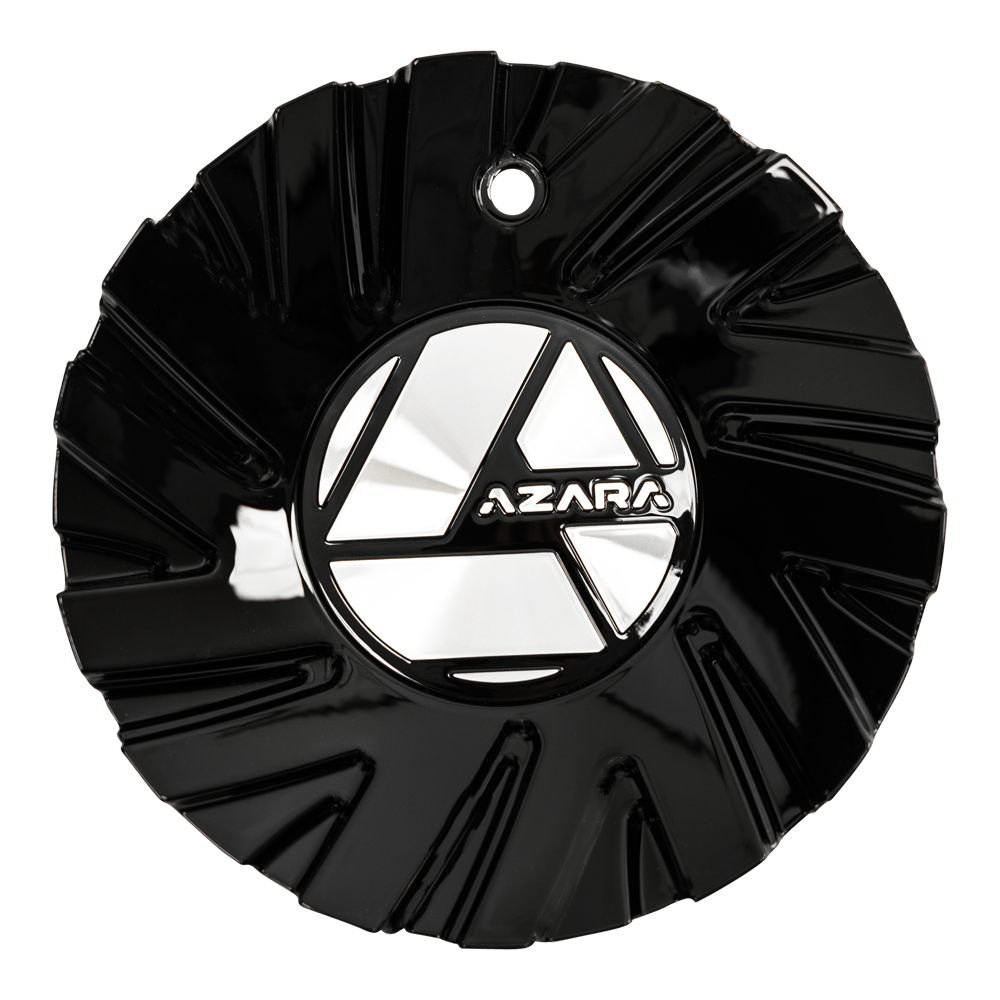 AZA-541 Cap Black For Gloss Black  For 18", 20", 22" Wheels.