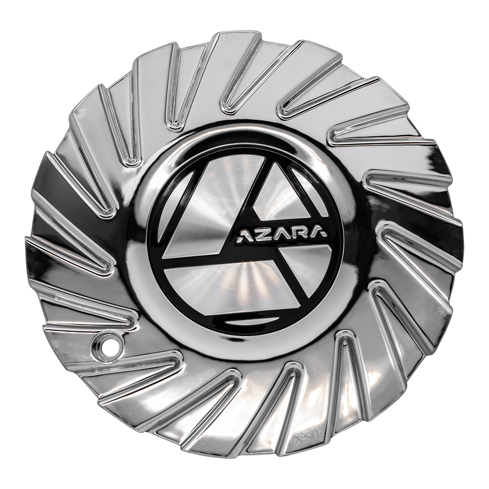 AZA-533 Cap Chrome For Chrome /Nano Chrome For 18", 20", 22", 24", 26", 28", 30" Wheels.