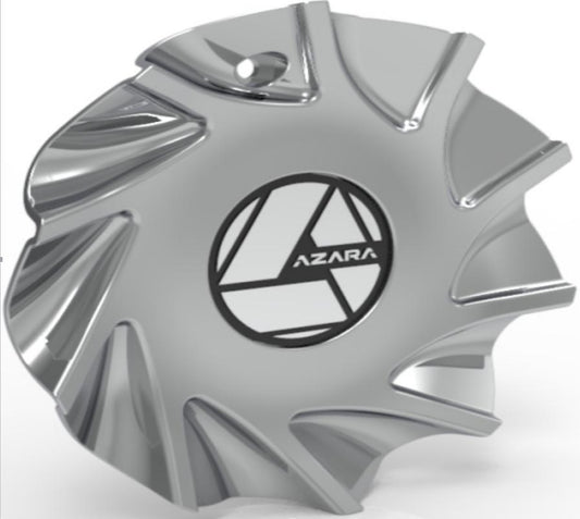 AZA-506 Cap Chrome For Chrome/ Nano Chrome  18", 20", 22", 24", 26", 28", 30"  Wheels.