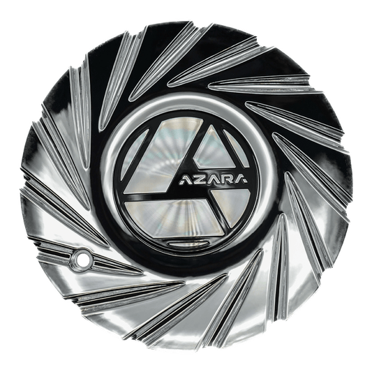 AZA-525 Cap Chrome For Chrome /Nano Chrome For 18", 20", 22", 24", 26", 28", 30" Wheels.