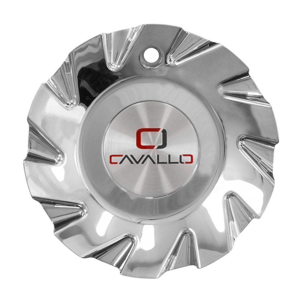 CLV-51 Cap Chrome For Chrome 18", 20", 22x8.5 Wheels.