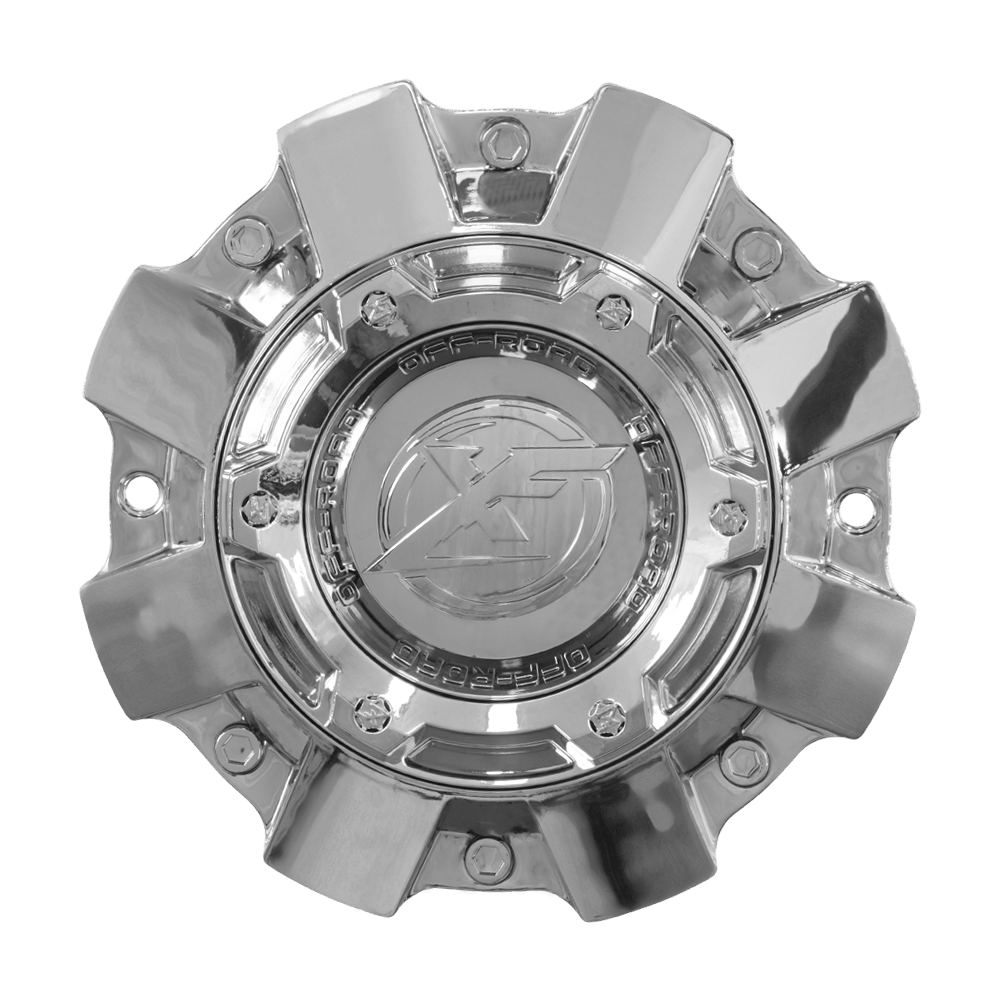 XF-219, XF-222 Cap Chrome For Chrome 20x9, 20x10, 8x lug wheel. – Elite ...