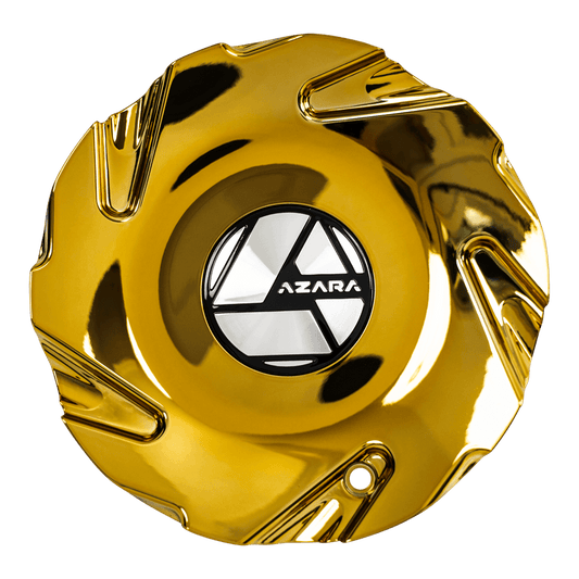 AZA-529 Cap Gold For Nano Gold For 18", 20", 22", 24" Wheels.