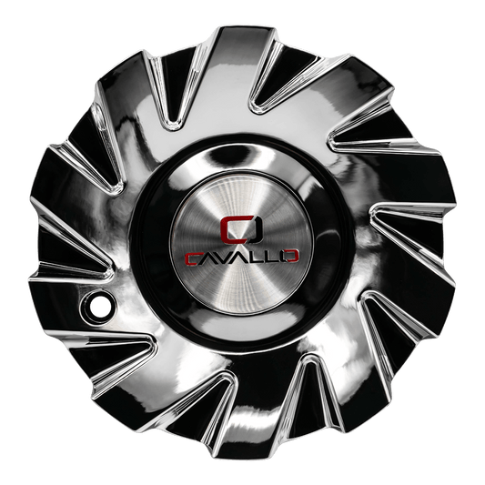 CLV-51 Cap Chrome For Chrome 22x9.5 Wheels.