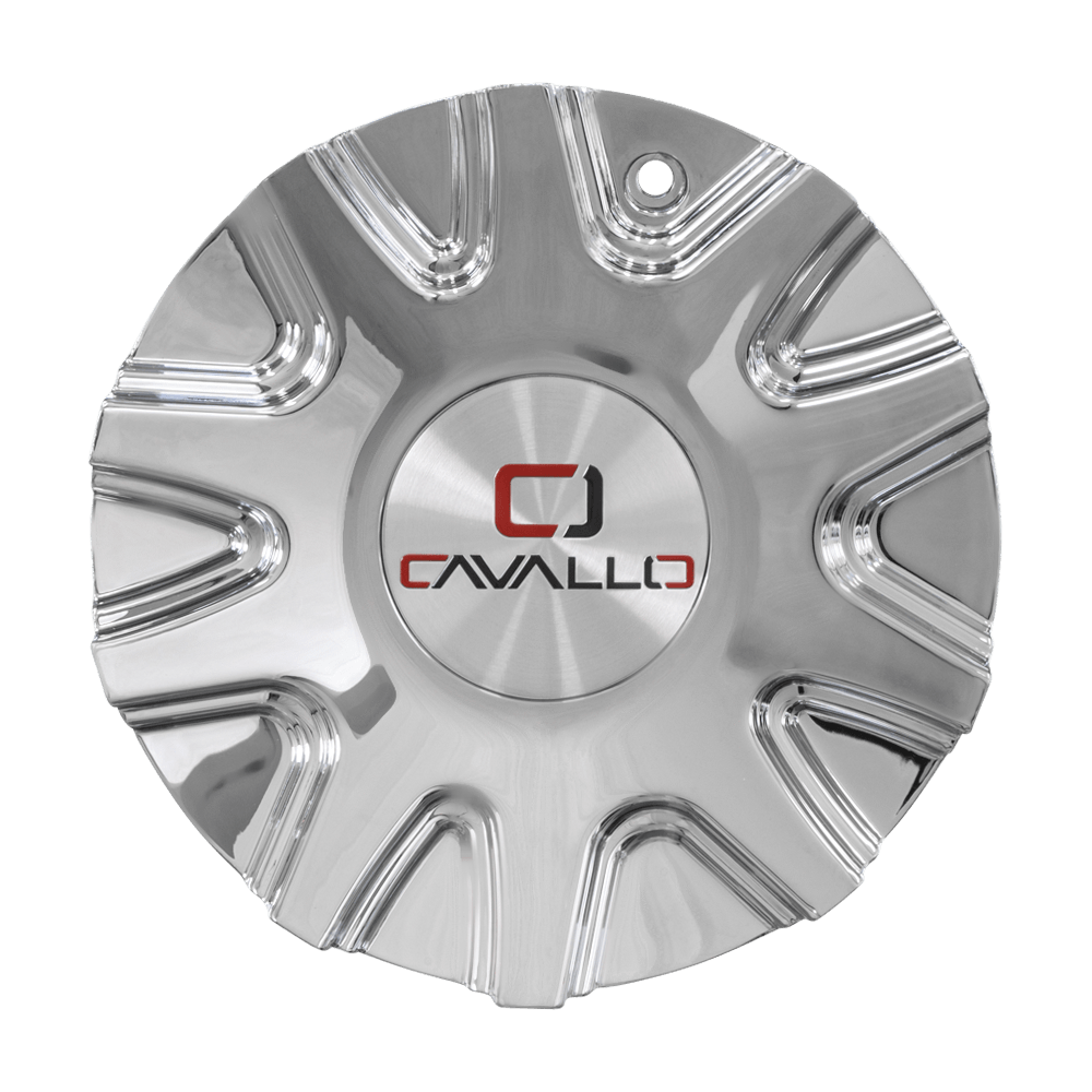 CLV-37 Cap Chrome For (Nano)Chrome 20", 22", 24", 26"Wheels.