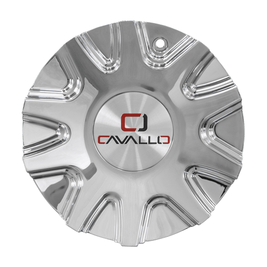 CLV-37 Cap Chrome For (Nano)Chrome 20", 22", 24", 26"Wheels.