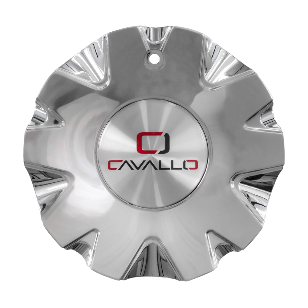 CLV-46 Cap Chrome For (Nano)Chrome 22x9.5, 24", 26" Wheels.