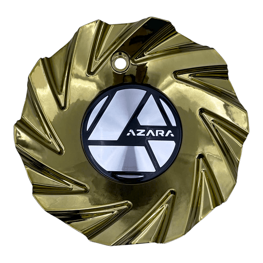 AZA-536 Cap Gold For Nano Gold For 18", 20", 22", 24", 26", 28", 30" Wheels.