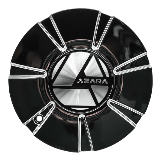 AZA-534 Cap Chrome For Nano Chrome For 18", 20", 22", 24", 26", 28", 30" Wheels.