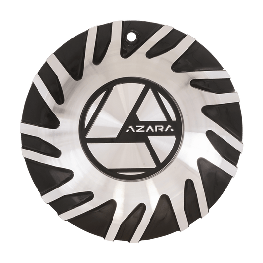 AZA-516 Cap Machined For Black Machined 20", 22", 24" Wheels.