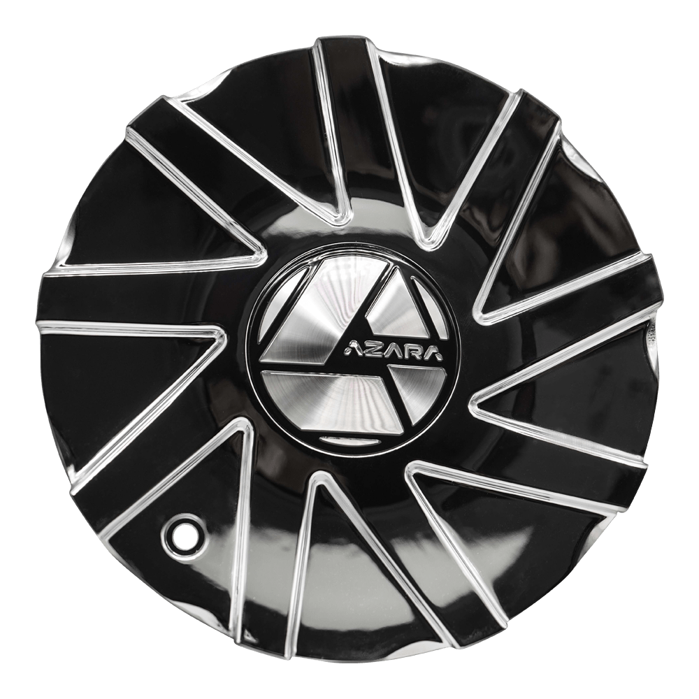 AZA-527 Cap Chrome For Chrome /Nano Chrome For 18", 20", 22" Wheels.