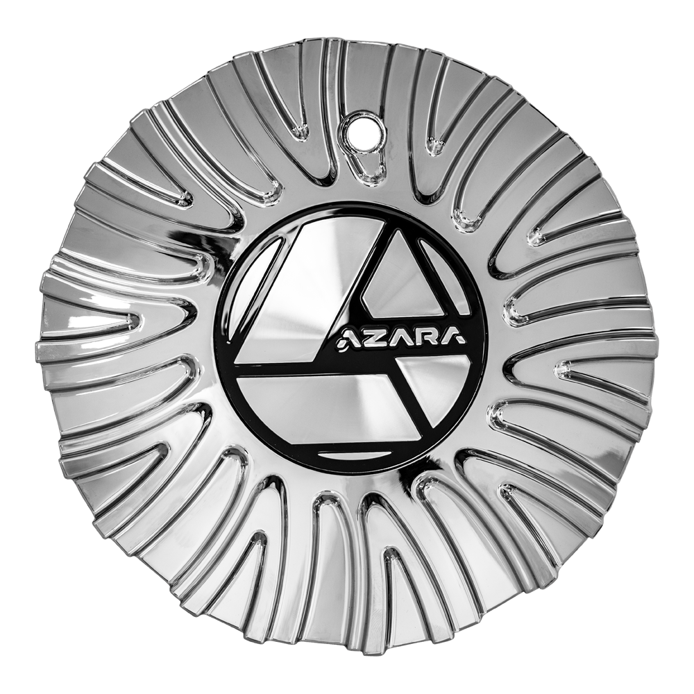 AZA-535 Cap Chrome For Nano Chrome and Chrome For 18", 20", 22", 24", 26", 28", 30" Wheels.