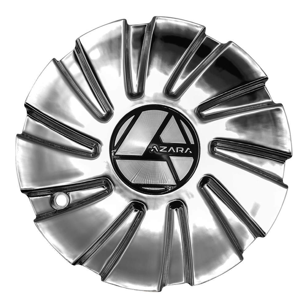 AZA-531 Cap Chrome For Chrome /Nano Chrome For 18", 20", 22", 24", 26", 28", 30" Wheels.