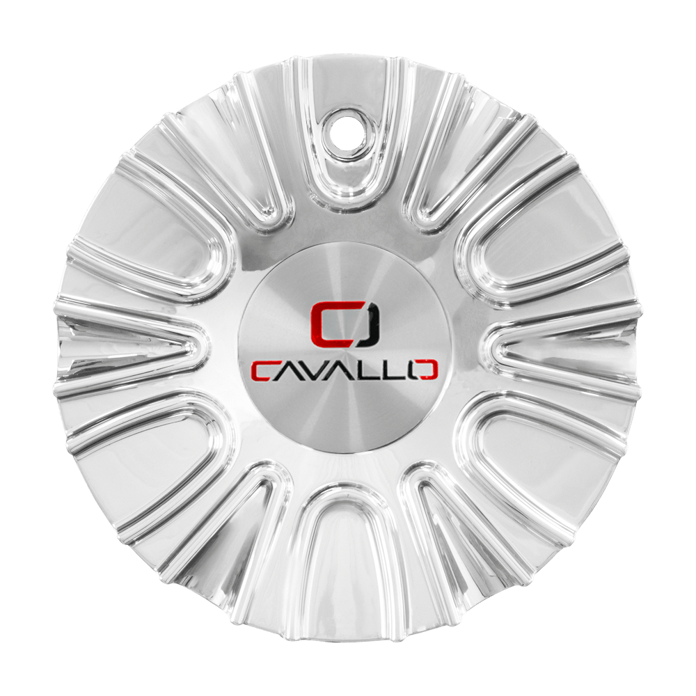 Clv-7 Cap Chrome For 22X9.5" - 24",26",28",30" Wheels