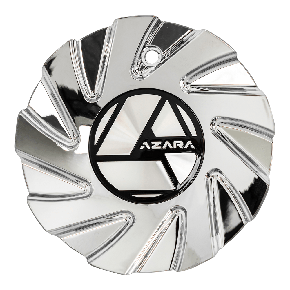 AZA-537Cap Chrome For Nano Chrome For 18", 20", 22", 24", 26", 28", 30" Wheels.