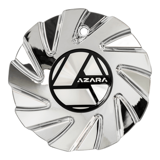 AZA-537Cap Chrome For Nano Chrome For 18", 20", 22", 24", 26", 28", 30" Wheels.