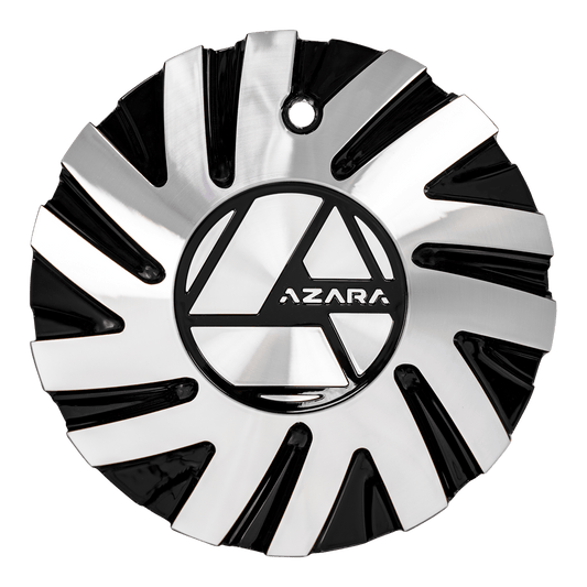 AZA-541 Cap Machined For  Black Machine For 18", 20", 22" Wheels.