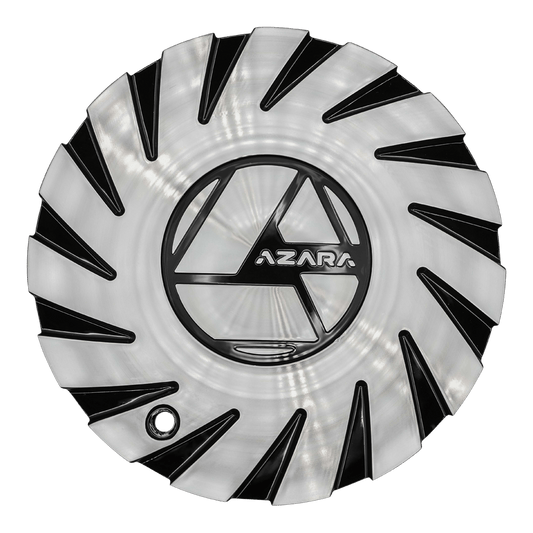 AZA-533 Cap Machined For Black Machined For 18", 20", 22", 24", 26", 28", 30" Wheels.