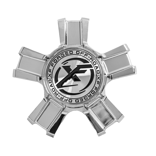 XFX-301, XFX-302, XFX-303, XFX-304, XFX-305, XFX-306, XFX-307 Cap Chrome For Chrome 22", 24", 26" 5x lug wheel.; Floating Cap